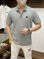 Hugo-2540Ss开春新款 专柜时尚大爆款翻领T恤 休闲时尚外穿 内搭必备款 舒适好看上身可见 定制进口高端丝光面料 手感细腻丝滑有质感 上身舒适透气清爽