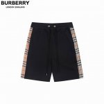 Burberry 巴宝莉 24Fw经典侧边串标短裤 五分裤、高品质牛肚面料、特别手感、超级质感 舒适柔软透气 休闲宽松版型 潮流男女同款 短裤 颜色：黑色 码数