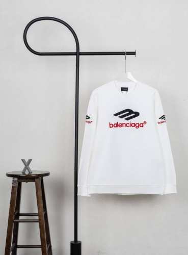 款号Xb41 Balenciaga 巴黎世家3M字母刺绣圆领卫衣 黑白双色 面料采用400克毛圈高克重95棉5氢纶1×1双纱洗一辈子都不会变形的 男女同款 官网