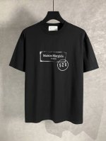 高品质 Maison Margiela马吉拉Mm6 520限定印花圆领短袖T恤 三标齐全 采用冰丝索罗娜面料！前幅特殊印花工艺 手感非常舒服 Os落肩版型，时尚