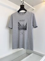 Bru**Llo Cuci**Lli 老钱新贵们推荐 2025柜在售 商务休闲都能很好搭配的一款 最新印花款圆领短袖T恤衫 最新的图案设计 品牌发源地Solom