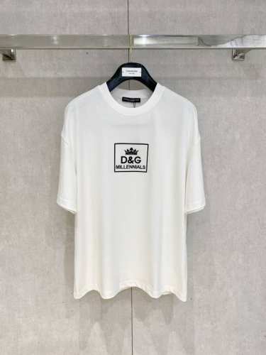 dolce&Gabbana 杜嘉班纳 -Dg 重磅推荐！Ss夏装新品 专柜在售 最新系列图案Logo短袖T恤 必须人手一件的节奏！ 进口顶极精梳棉面料，极为亲肤