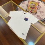 上新，100 Evisu福神2025新款男士笑脸佛头短袖 颜色：白 尺码：S-Xxl S码 肩宽44 胸围96 衣长68 适合身材100-120斤 M码 肩宽4
