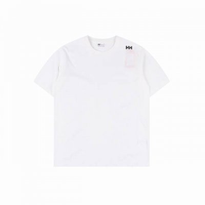 hellyhansen Hh海丽汉森 肩膀H字母短袖T恤 原版客供定制棉料 超强功能性黑科技 抗菌免烫吸湿速干抗静电 抗起球 3D立体裁剪版型 基础百搭 面料触