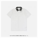 burberry 博柏利 25Ss 领口Bbr字母polo短袖-白色 纯棉珠地棉面料经典款polo衫 经典系列 图案装饰让商务休闲风增添了经典的色彩 整体高级简
