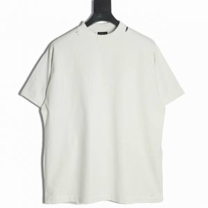balenciaga 巴黎世家 25Ss 红色美纹纸字母胶带短袖T恤 原版专柜6.4K购入 全新胶带元素25年新设计 中号版型正面没有印花字母 背面经典胶带元素