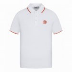 爱马仕 Hermes 夏季新款 经典字母刺绣橙条翻领短袖polo衫 精美重工艺H圆领短袖 潮流元素融合专柜款方面可以说是十分之成熟 精致工艺顶级元素融合打造 潮