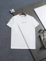 burberry Bbr 巴宝莉 微宽版型Xs-L 新款独家限定 25年最新最顶级 个性拼接 经典战马印花Logo字母Logo 精美重工艺 290克洗水面料T恤