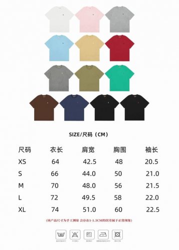 拉夫劳伦Ralph Lauren经典小马刺绣圆领基础短袖 圆领的设计，修饰脖颈线条和脸型，增加日常中的精致感，整体给出一种慵懒休闲风，完全不挑场合不挑人，时尚百