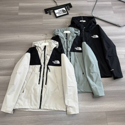 190 the North Face北面春秋Dryvent面料防风防雨冲锋衣男女户外外套！25春夏新款Thenorthface北面冲锋衣男女户外防风防水外套密N