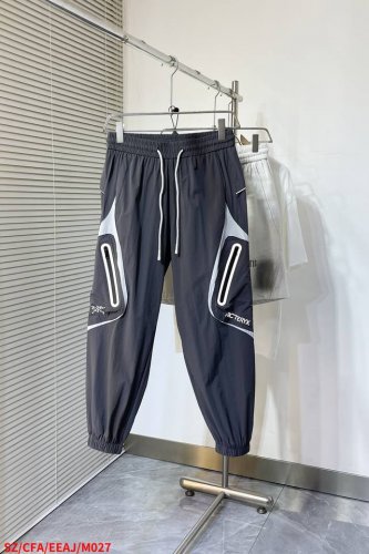 m027 Sz始祖鸟 2025春夏新款速干运动裤 鸟家户外运动休闲冲锋裤 专业研发的科技导湿速干面料， 面料在纺织过程中加入经纬状分布的“筋络”更具防刮抗撕裂，