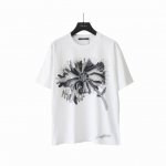 实拍细节图+尺码表 Louis Vuitton 路易威登 草间弥生联名系列迷幻花朵印花短袖T恤 定制240克同缸染面料 手感非常舒服 春夏最新砖柜同步 Os落肩