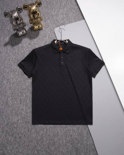 Louisvuitton路易威登3D布匹polo短袖 布匹3D凹凸Lv字母Logo提花标识 330克 官方同步 高版本 高品质 时尚个性 百搭潮流 纯原品质 原