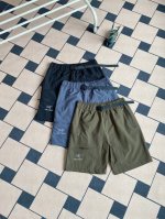 arc'teryx始祖鸟25Ss夏季新款工装多口袋户外轻量男款锦纶速干冰丝短裤 这款轻量.耐磨.耐候的短裤，适合温暖气候中的攀岩 面料拼接分区贴身设计 在需要的