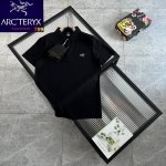 p140 arcteryx/始祖鸟翻领胸标Logo短袖T恤，男款夏季Polo衫短袖，三色可选，商务休闲简约风，上身帅气百搭，夏季必备百搭奢潮单品 高端定制进口丝