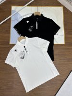 150，迪桑特 Descente春夏男女翻领Polo衫男士短袖衫上衣Polo衫Polo版型垂直立挺，3D立体裁剪，科技面料版型做工都极好韩国内部渠道的单子 全正