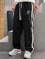 Lv 驴家 2025 春夏新款 时尚休闲裤 上身舒适透气 颜色: 棕 蓝 黑 码数:M-3Xl