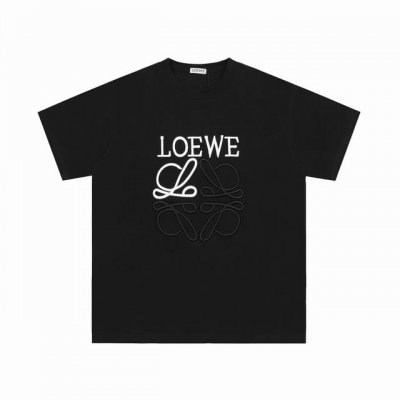 we10# 顶级代工品质 Loewe 罗意威25Ss 经典T恤短袖 不需要所谓烂大街的华丽文案 主打品质 面料经过2次高温缩水固色 不变形不缩水不起球 -正确O