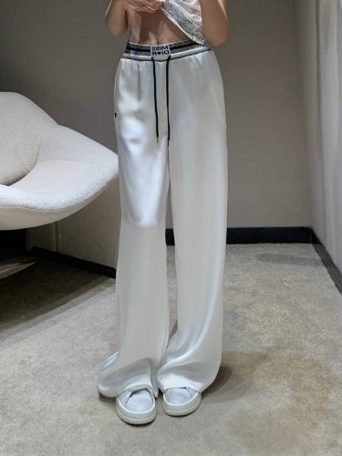 dio* 25Ss春夏新款 Miss织带休闲长裤丨独家高版出品！女神必入神器！定制面料尽显高级随意感 视觉盛宴 四季必入的百搭单品 版型百搭不挑人 拉长线条比例