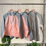 独家臻品 Kolon Sport可隆女子Wind K防泼水运动撞色登山露营夹克外套上衣皮肤衣防晒服 防晒衣界天花板 可隆防晒衣让我白到反光 是谁还没入手这件 行