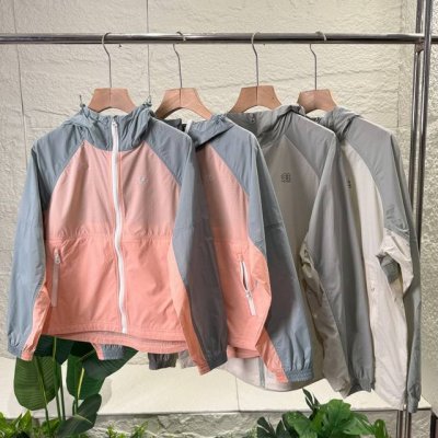 独家臻品 Kolon Sport可隆女子Wind K防泼水运动撞色登山露营夹克外套上衣皮肤衣防晒服 防晒衣界天花板 可隆防晒衣让我白到反光 是谁还没入手这件 行