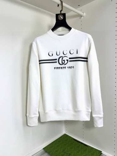 p260 Gucci 古奇 高版本 码数：S-Xl 顶级长袖圆领卫衣 高级定制百搭款，意大利进口面料任何人都可以轻松驾驭 面料全订制工艺 胸前奢华经典品牌最新L