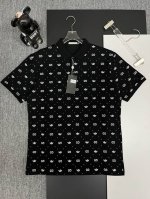 Gucci 古驰阿迪联名新款满印polo衫 原版面料 官方同款 采用210克丝光珠地棉，定制 同缸染面料 手感非常舒服爽滑 版型挺阔有型 一线品牌代工厂p出品