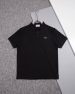 prada 普拉达 胸口三角标字母 polo衫 原版面料 官方同款 定制 同缸染面料 手感非常舒服 春夏最新砖柜同步 时尚又个性 超级百搭好看的一款 男女都非常