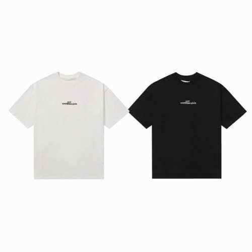 Maison Margiela MM6 马吉拉 倒字母反转 logo 刺绣情侣圆领短袖T恤 Color：黑色 白色 Size：S M L XL Number：2