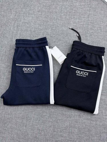 Gucci 古奇家男士高端休闲裤，贸易公司渠货源，纯正血统品质，25春季新品，柜上5300港币！可预测性的爆卖单品，自带热售体质，每一季的招牌单品，在时装领域不