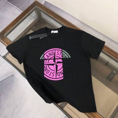 Stone Island 石头岛 最新款T恤，情侣款～原单狠货，时尚休闲爆款短T，特供定制棉质面料～ 全棉T恤 ～经过预洗 防止出现变形缩水问题 上身体感更加舒
