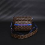 louis Vuitton Lv Messenger 小号邮差斜挎单肩包 #原单高版本，专柜一致全套纸盒包装 涂层帆布材质，配有编织带、防水拉链、抽绳与彩色金属