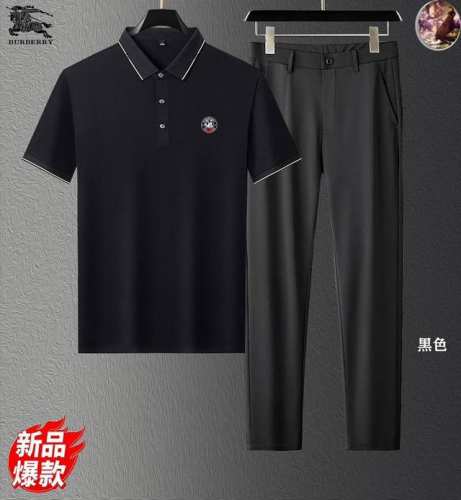 巴宝莉 隔天出货夏季新款套装！丝光面料！独家首发新品 ，2025Ss官网同步米兰走秀款 实物拍摄顶级好货 173 130斤穿L 标准码数！最新顶尖官网原单，全新