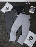 露露Lululemon户外运动吸汗透气速干休闲百搭直筒印花Logo时尚百搭休闲裤运动裤 - 热爱户外运动的小伙伴看过来！这条露露Lululemon运动裤，简直是