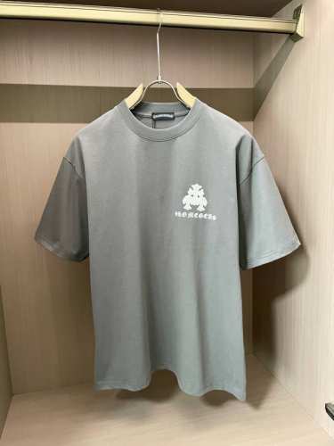 克罗心 2025春夏款 官网同步 面料采用纯棉精梳棉面料，上身效果宽松休闲，宽松版型，日常衣橱必备单品！男女同款 尺码 S-Xl
