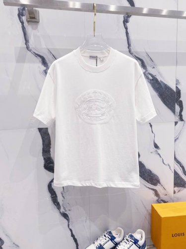 Burberry 巴宝莉 320克圆领短袖T恤 品牌元素树叶环绕战马刺绣Logo标识 官方同步 1:1原版开模 时尚个性 百搭潮流 纯原品质 原版洗水面料 吊牌