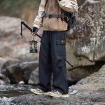 stone Island 石头岛 海外专柜限定户外登山运动机能直筒工装裤休闲裤长裤 海外专柜同步发售，经典的美式工装元素，小红书主播推荐，上身质感满满，版型立体