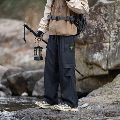 stone Island 石头岛 海外专柜限定户外登山运动机能直筒工装裤休闲裤长裤 海外专柜同步发售，经典的美式工装元素，小红书主播推荐，上身质感满满，版型立体