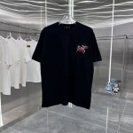 始祖鸟 2025春夏新款260克 短袖T恤 个性印花 男女同款宽松版 S M L Xl Xxl 五个码 黑色 酒红色
