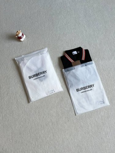 burberry 巴宝莉 25Ss 经典战马Tblogo刺绣短袖polo衫 面料采用定制240G珠地棉面料 田岛刺绣机刺绣 非普通刺绣不跑线 精选高档珠地网眼布