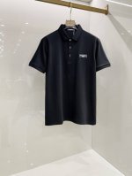 Dg 高端货商务 白领 单位人士必入单品！ 休闲商务翻领短袖，科技面料，体感非常棒，手感顺滑质感很棒！弹性好，无任何束缚感，面料自带透气网孔，吸湿排汗，速干保持