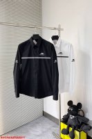 G017 Babalenciaga 巴黎世家 25Fw 3B白条刺绣衬衫 轻奢主义 男女日常通勤穿搭必备单品 正确版本 随意对比 详细特征 80支平纹进口澳棉高
