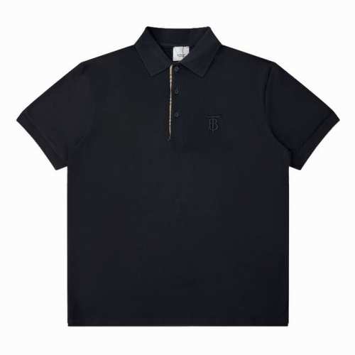 Burberry巴宝莉 Ss23小标Tb刺绣纯色polo衫短袖 面料：采用客供级230G珠地棉面料 93%棉 7%氨纶 垂感 手感与原版一致 刺绣：进口百灵达绣