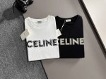 Celine赛琳 2025年春夏新品上新 三标齐全 丝光棉圆领短袖T恤 好货不用过多介绍 看细节 专柜码数：M-Xxxl 175 140建议L
