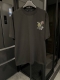 高端 Louis Vuitton 路易威登 25Ss 彩色字母刺绣短袖T恤 黑 重磅克重260G纯棉双纱面料 螺纹定织定染通肩拉条工艺增加衣物清洗寿命 触感舒适