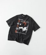 Enfants Riches Deprimes Erd忧郁的富二代最新“燃烧城墙”555插画标语重磅水洗做旧高街短袖 情侣款 重磅好货来袭，重工成衣炒盐水洗，前