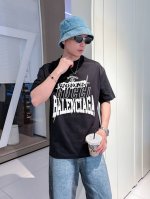 上新款号：G757 古驰 2025春夏新款首发专柜最新款短袖圆领T恤 高端订制 设计前卫时尚！品牌Logo印花设计 高端定制丝光云朵棉面料.手感柔软.穿着舒适.