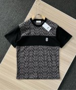 高品质 Coach 蔻驰满印拼接刺绣小标新款T桖， 25Ss春夏新品，全身上下满印C蔻家标识，胸前刺绣简单小标，采用环保染料，无甲醛，对身体无危害， 采用32支