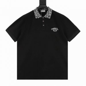 dior 迪奥 Cd刺绣Logo短袖polo衫 选用棉质珠地网眼布打造 定制材质260G长绒棉 衣领为双系统提花定织扁机制成 有弹性 不变形 衣服全部原生布捆边