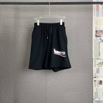 A14 balenciaga 巴黎世家25新款 溶解可乐 短裤 Logo定制进口硅油刷印水洗不开裂不易脱落 原版纯棉定制面料 与原版无任何色差宽松版型 上身舒适